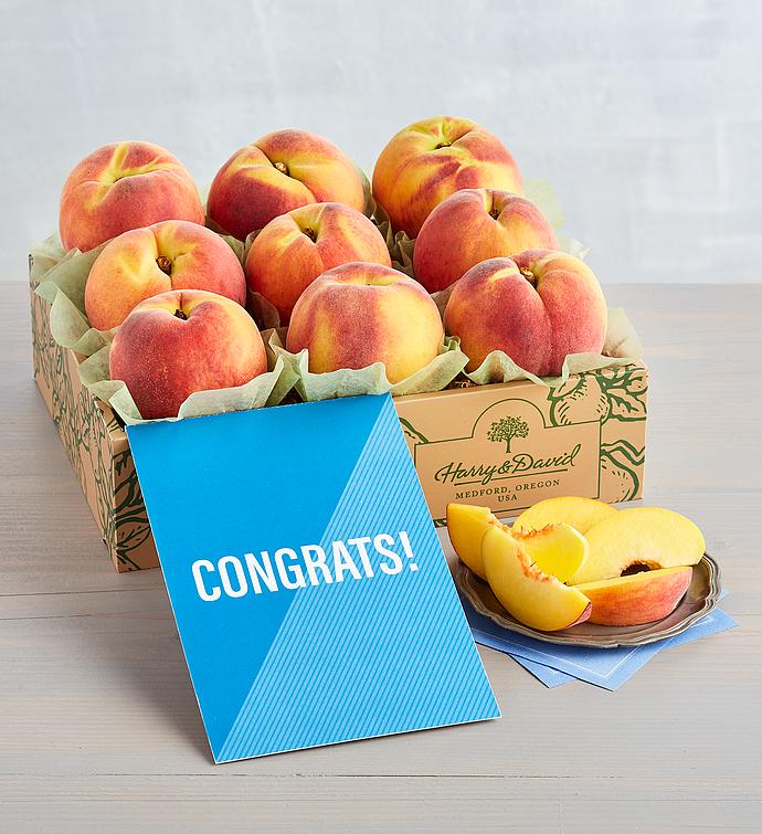 "Congratulations" Oregold® Peaches Box